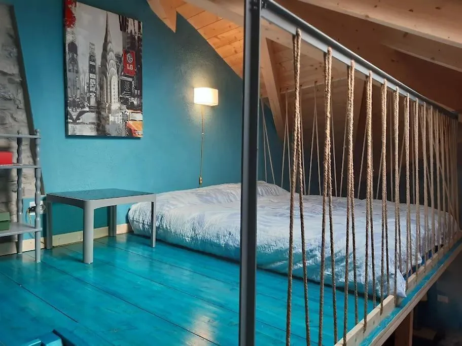 Apartment Horta - Charming Attic With Rooftop Lake View Lezzeno Italy